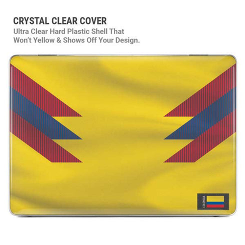 Colombia Soccer Flag MacBook Pro 14in (2021-24) Case plus Skin